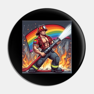 Fire fighter 3.0 Pin