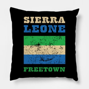 Flag of Sierra Leone Pillow