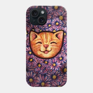 Daisy Cat Phone Case