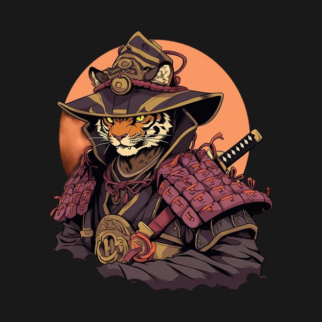 samurai tiger by fancy ghost