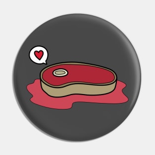 Meat Love Pin