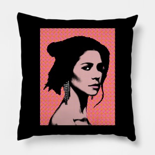 Marina & the Diamonds style pop art Pillow