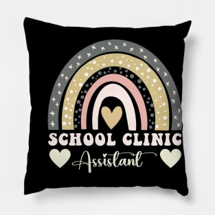 School Nurse Appreciation Week School Clinic Assistant Pillow