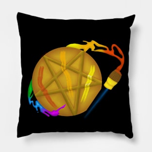 Art Pentagram Pillow