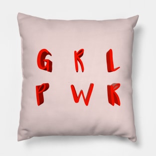 Girl power international women Day Pillow