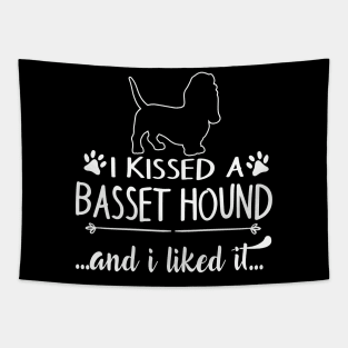 I Kissed A Basset Hound Tapestry