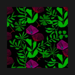 Flashback to Early Works: Rainforest Flowers (MD23SMR008b) T-Shirt