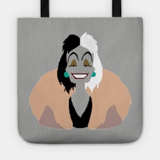 Cruella DeVille minimalist Tote