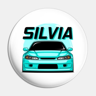 Silvia S15 Cyan Pin