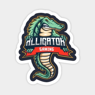 Alligator Illustration Design Magnet