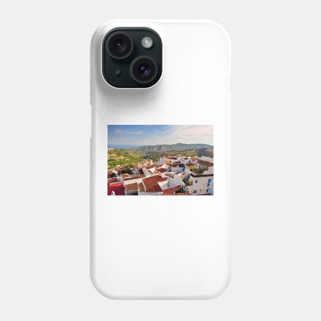 Frigiliana Andalusia Costa del Sol Spain Phone Case by AndyEvansPhotos