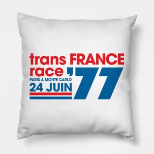 TransFrance Race Design Pillow