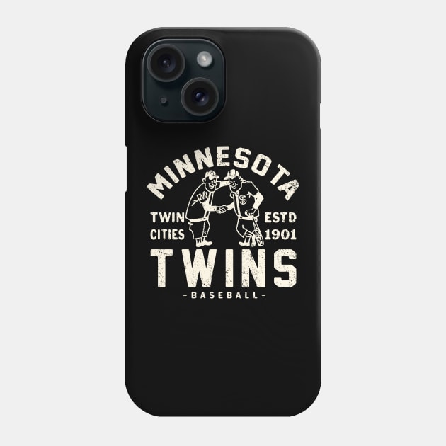 Minnesota Twins Retro 1 by Buck Tee Phone Case by Buck Tee