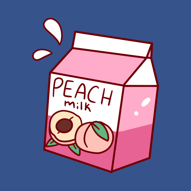 Peach Milk by saradaboru