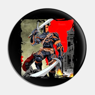 DeathStroke Warzone Pin