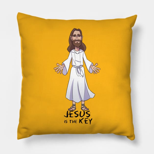 Jesus is the Key2 Pillow by WithCharity