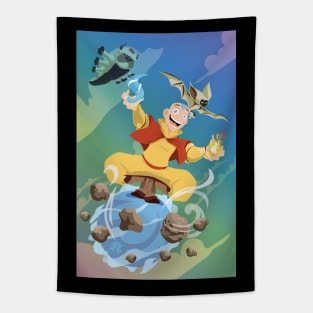 Element Master and Pets Tapestry