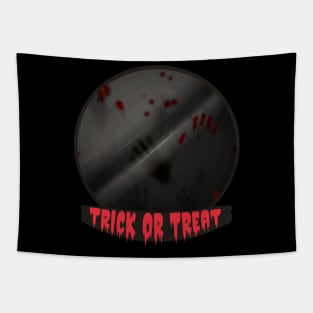 Trick or Treat Bloody Costumes for a sweets collector Tapestry