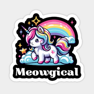 Meowgical - Unicorn Cat Magnet