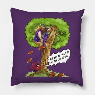 Minnesota Vikings Fans - Kings of the North vs Dumb Birdies Pillow