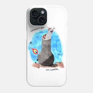 Cat Cannon Phone Case