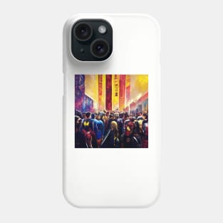 Inside Comic-Con Painting Phone Case