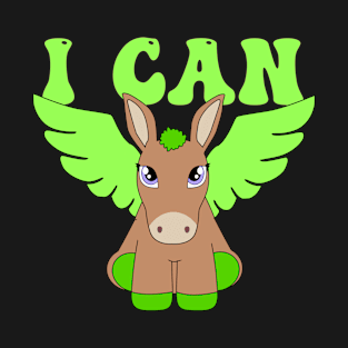 I can donkey pegasus green T-Shirt