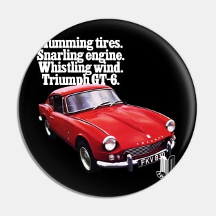 TRIUMPH GT6 - advert Pin