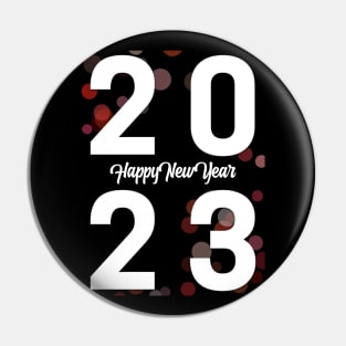 Happy New Year 2023 Pin