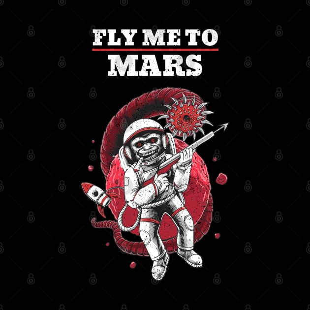 Fly Me to Mars Here we come Alien Attack by Joaddo