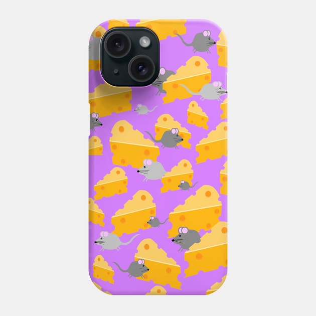 Mice And Cheese Phone Case by SartorisArt1