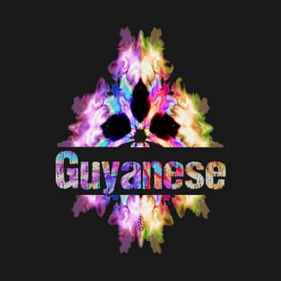 Guyanese gift tie dye watercolor T-Shirt