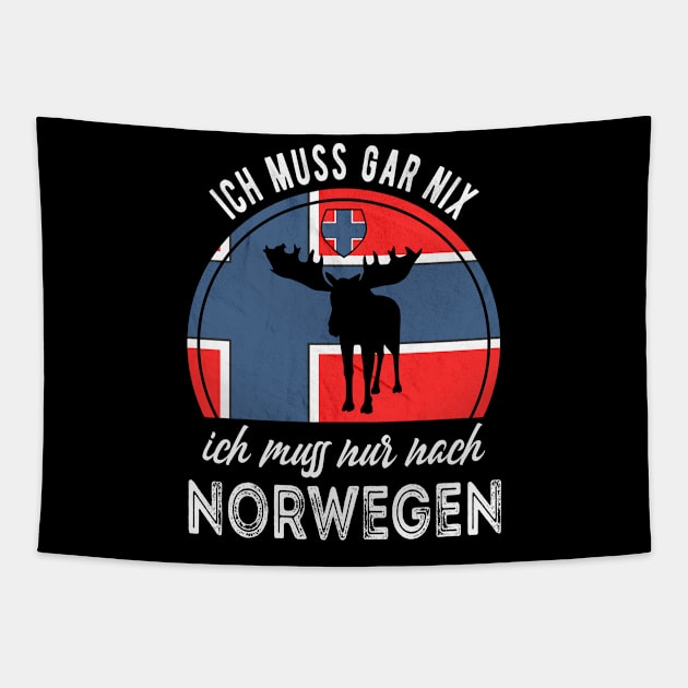 Please Do Not Disturb I Dream Of Norway Tapestry by RegioMerch