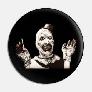 Terrifier-Art the clown Pin