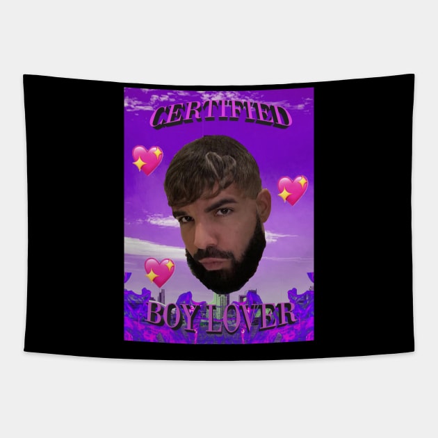 Certified Boy Lover Tapestry by Wernhub