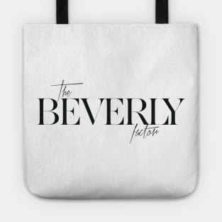 The Beverly Factor Tote