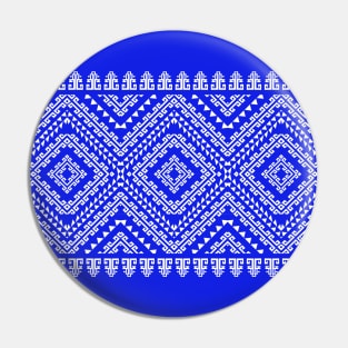 beautiful geometric pattern blue background Pin