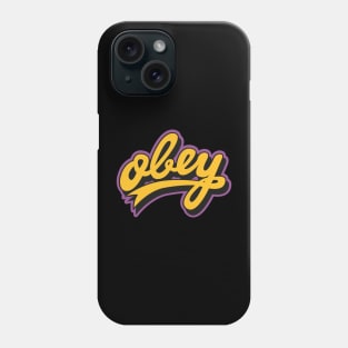 Obey - George Orwell - They Live - John carpenter Phone Case