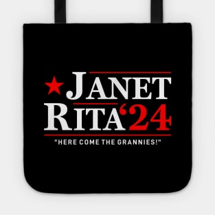 Janet and Rita Bluey Grannies 24 For President Tote