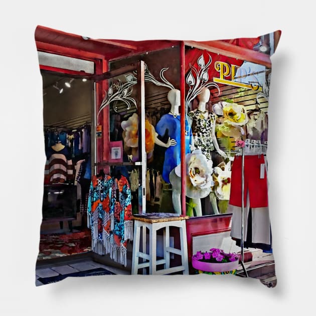Corning N - Dress Shop Pillow by SusanSavad