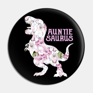 Auntiesaurus Pin