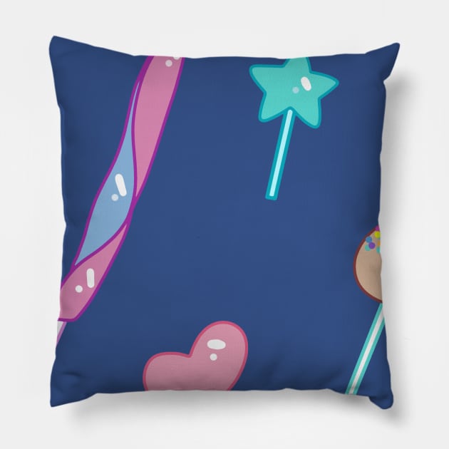 Candy Pops Pillow by saradaboru