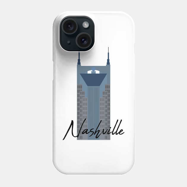 Nashville Landmark Phone Case by dustinjax