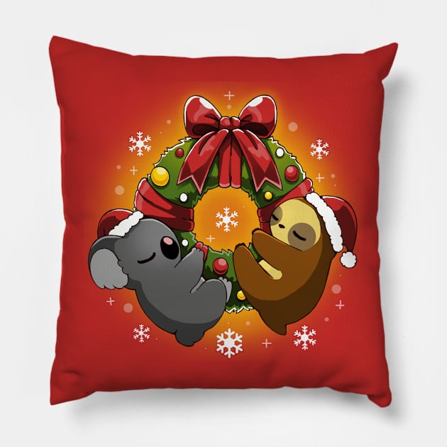 Lazy Christmas Pillow by Vallina84