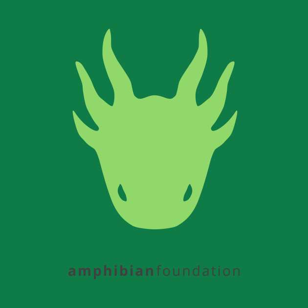 Amphibian Foundation Green Logo Amphibians TShirt TeePublic