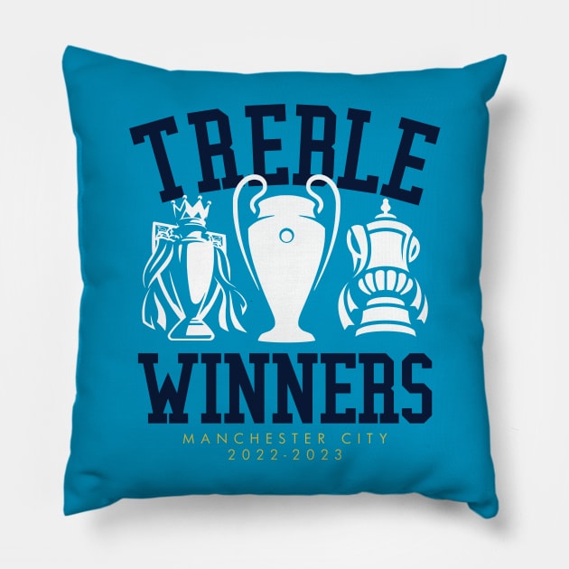 Treble Winners 2022 - 2023 Pillow by Footie Prints