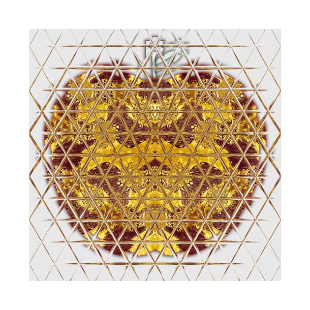 golden apple mosaic by mister-john