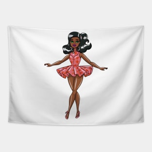 Black Barbie Tapestry