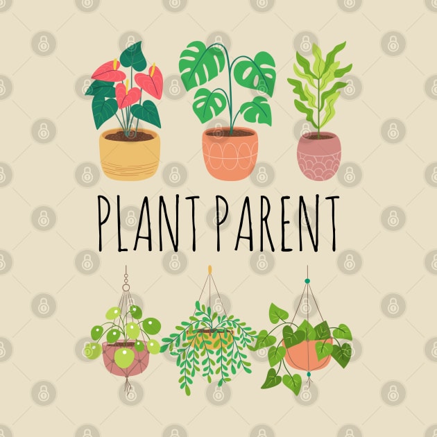 Plant Parent - Houseplant Set by Whimsical Frank
