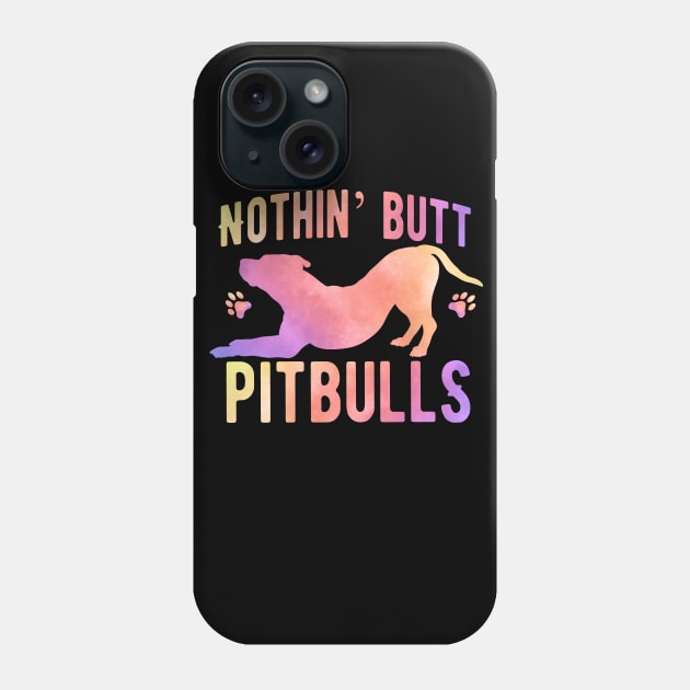 Nothing but pitbulls Phone Case by PrettyPittieShop